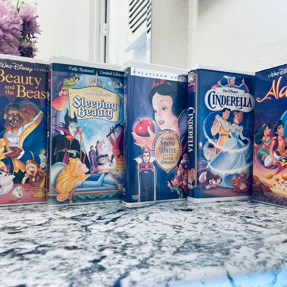 Disney Princess Classic VHS Collection
